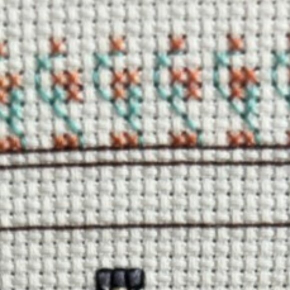 Framed Embroidery Little Girl on Toilet Double Mat Elegant & Humorous 11.25" T - Picture 9 of 14